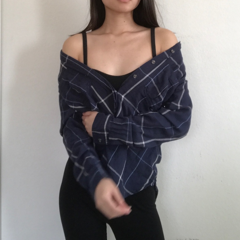 blue flannel